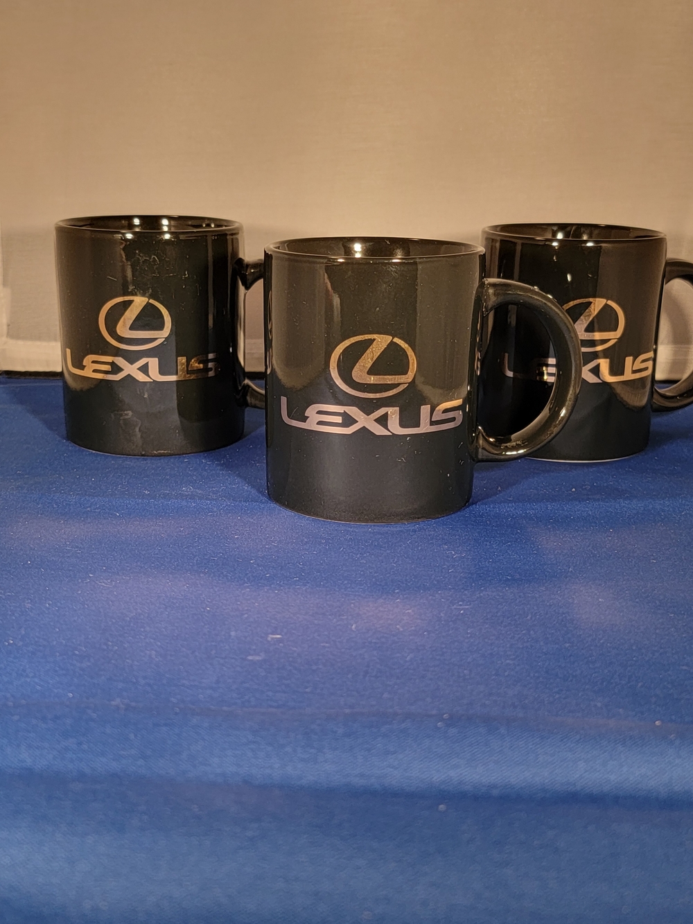 Lexus Black Logo Ceramic Coffee Mug - Black